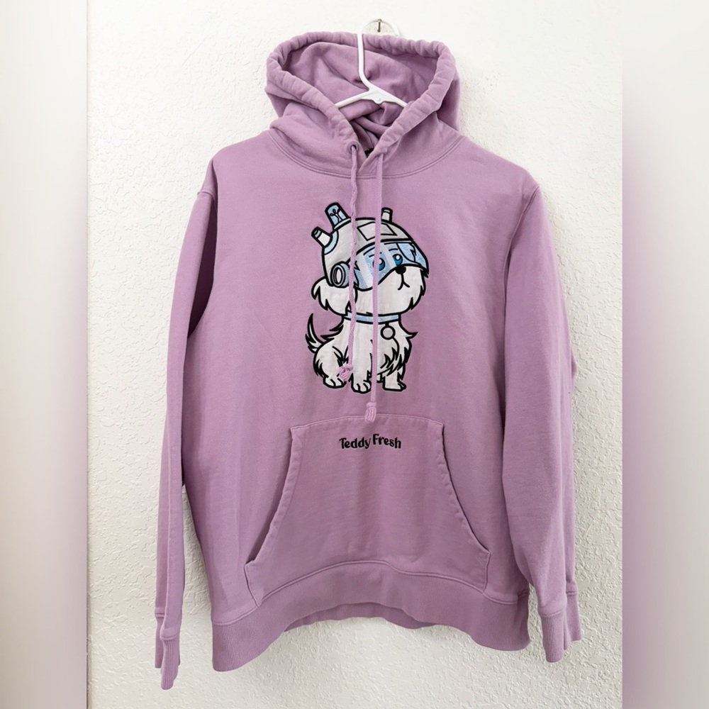 Teddy Fresh X Rick And Morty Snuggles Hoodie - M